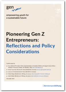 Cover Pioneering Gen Z Entrepreneurs: Reflections and Policy Considerations