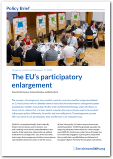 Cover Policy Brief 1/2024: The EU’s participatory enlargement